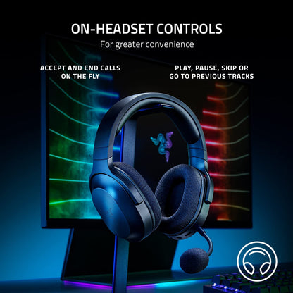 Barracuda X Wireless Multi-Platform Gaming and Mobile Headset (2021 Model): 250G Ergonomic Design - Detachable Hyperclear Mic - 20 Hr Battery - Compatible W/Pc, PS5, Switch, & Android - Black