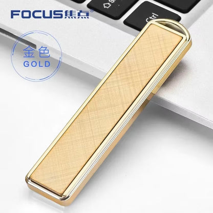 New Fashion Keychain USB Lighter Smoking Windproof Smooth Mirror Lighters Zinc Alloy USB Rechargeable Nice Gift Dropshipping