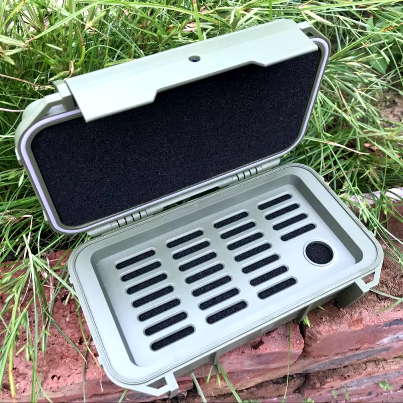 Outdoor Camping Hiking Double Layer Plastic Waterproof Airtight Survival Case Container Storage Box