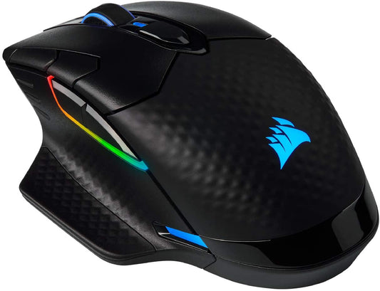 Dark Core RGB Pro, Wireless FPS/MOBA Gaming Optical Mouse with SLIPSTREAM Technology, Black, Backlit RGB LED, 18000 DPI, Optical,Ch-9315411-Na