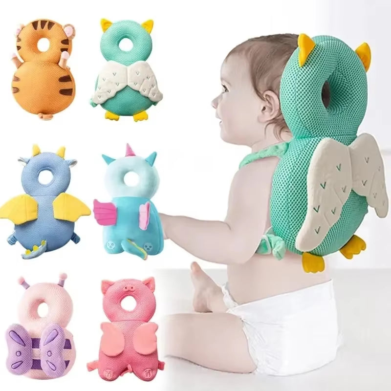 1PCS Children'S Anti-Fall Pillow Baby Toddler Head Pillow Breathable Pillow Learning to Walk Head Protection Pad Head Protection