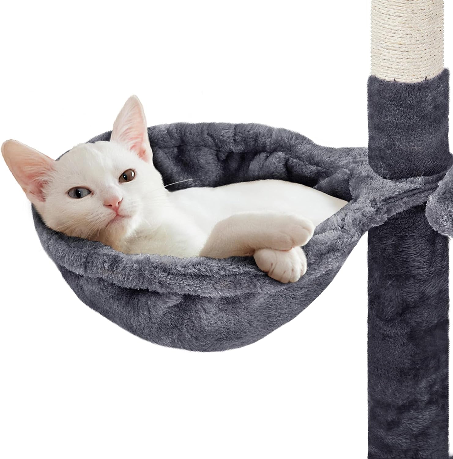 Cat Tree, 34In Cat Tower, Multi-Level Cat Condo with Extra Scratch Boards and Sisal Posts as Kitty Activity Center Cat Stand Tree for Indoor Cats