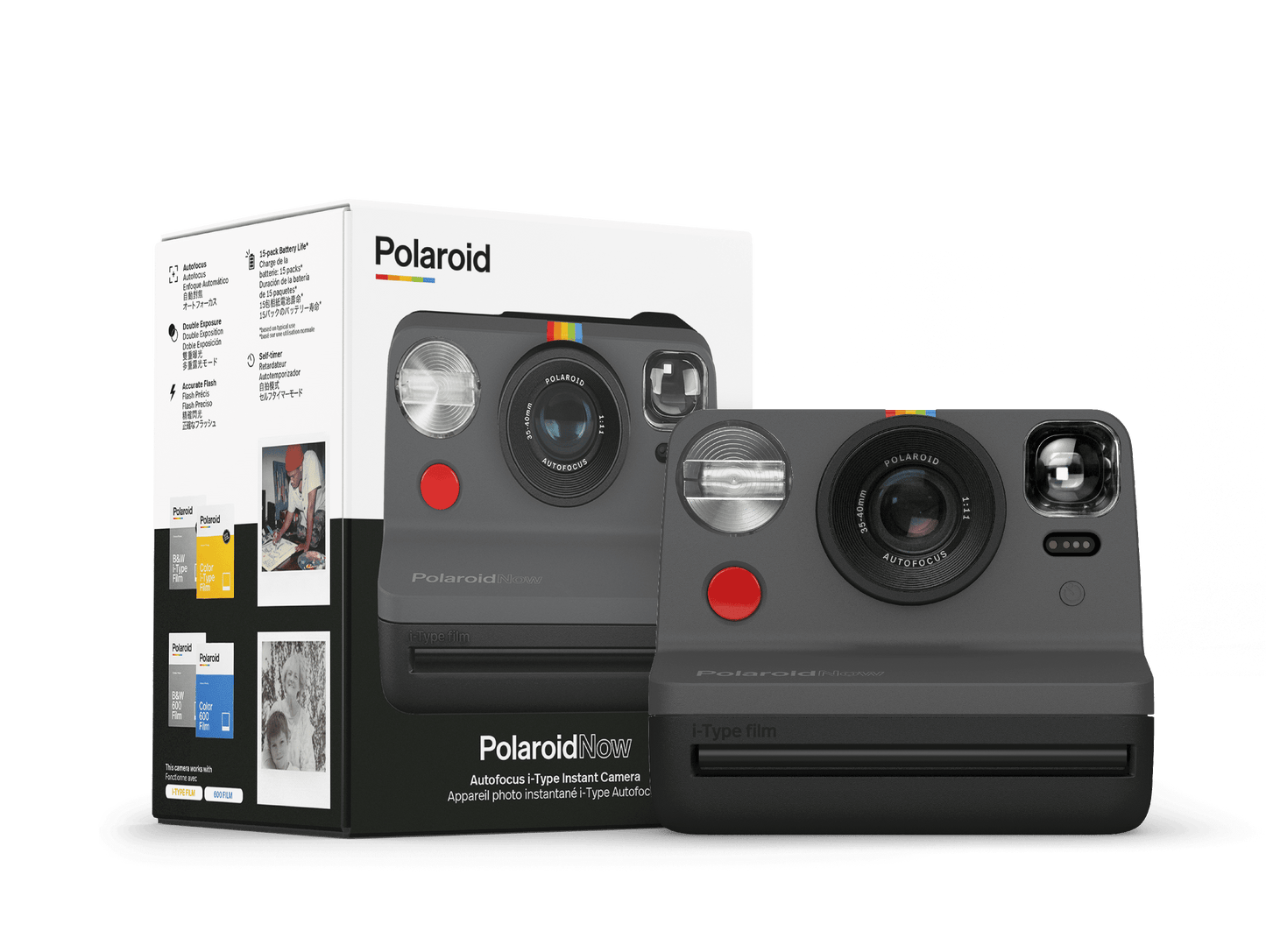 NOW Instant Camera - Black