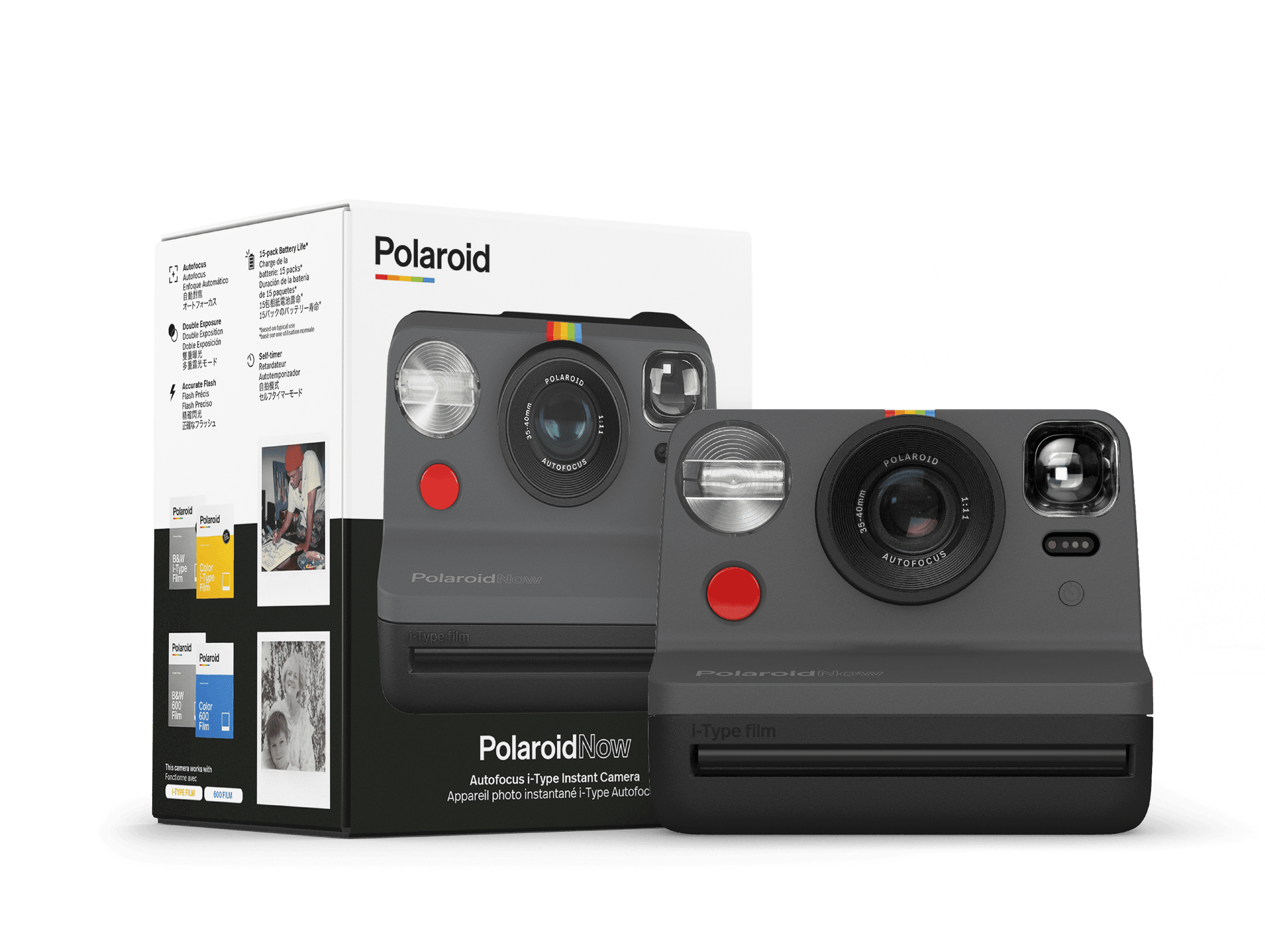 NOW Instant Camera - Black