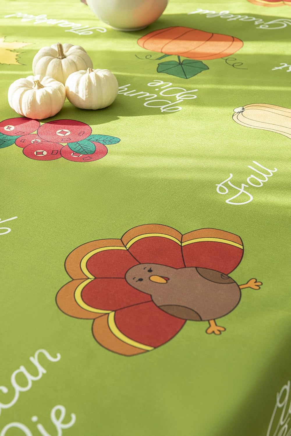 Thanksgiving Tablecloth (59" X 86", Thanksgiving)