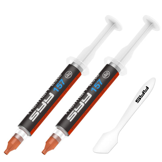 Thermal Paste with Toolkit, 8G CPU Paste Thermal Compound Paste Heatsink for Ic/Processor/Cpu/All Coolers,New Formula Carbon Based Easy to Apply