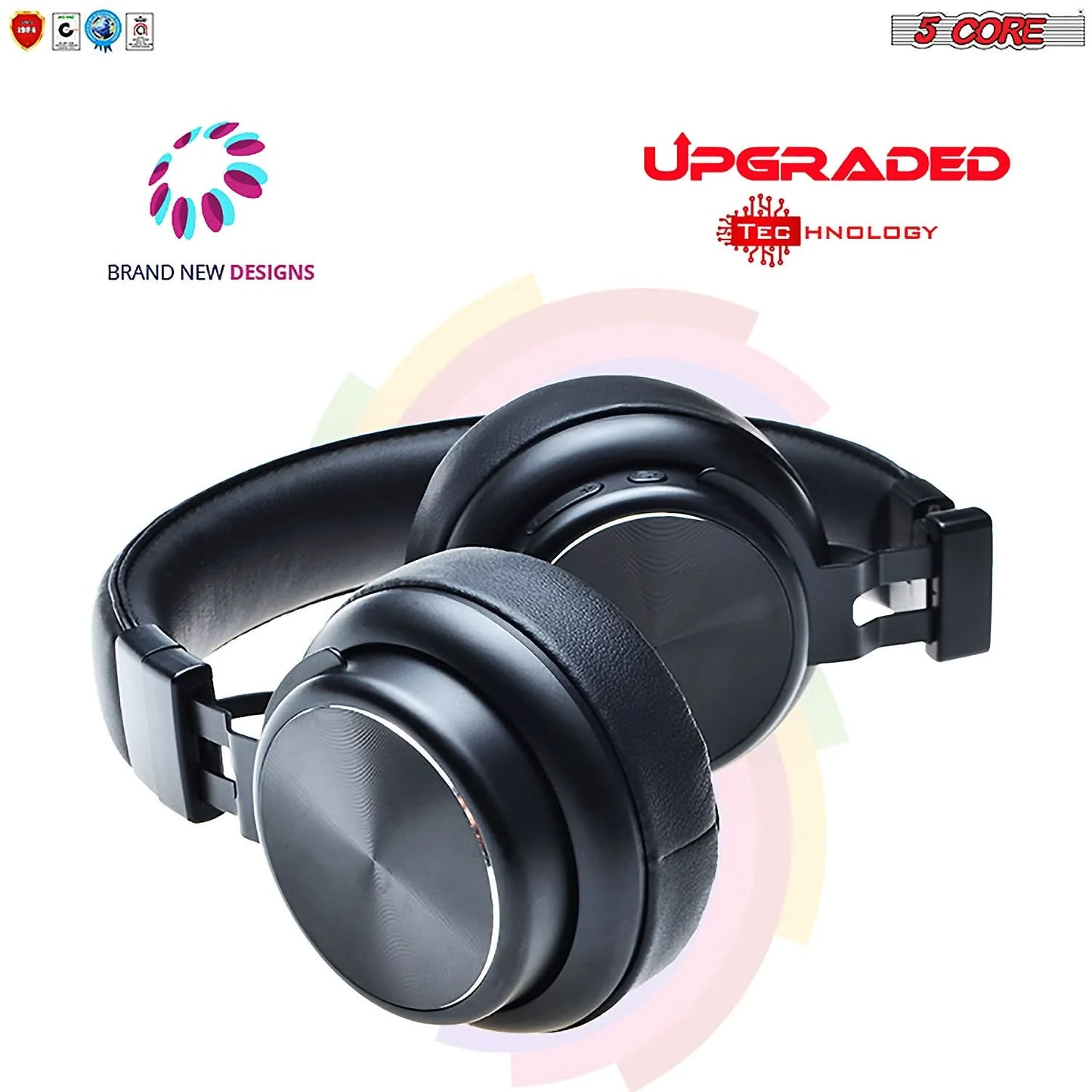 5Core Bluetooth Headphones Wireless Noise Cancelling Audifonos Inalambricos