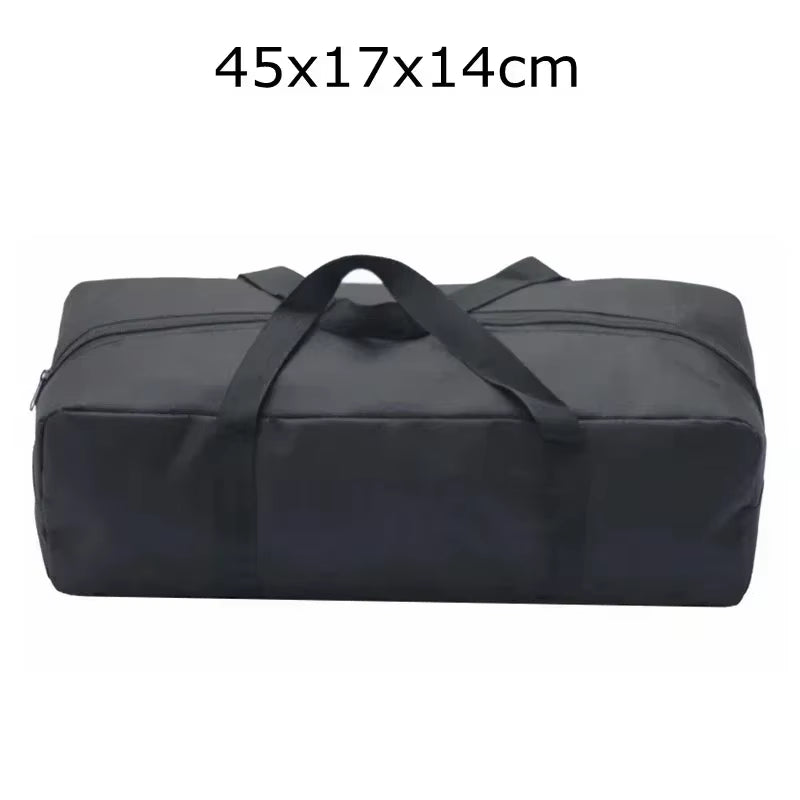 Camping Storage Bag Multifunctional Outdoor Roll up Tent Peg Carrier Pack Storage Bag Hiking Travel Collapsible Storage Pouches