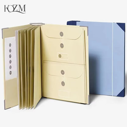 In Case I Go Missing Binder Folio Document Organizer Expanding File Folder Pockets Accordion Document Organizer Pocket Organ