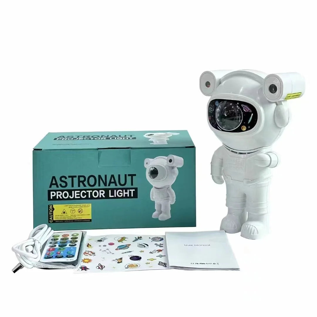 Astronaut Star Projector Kids Night Light, Galaxy Nebula Projector, Adjustable Ceiling Led Projector with Timer Remote Control