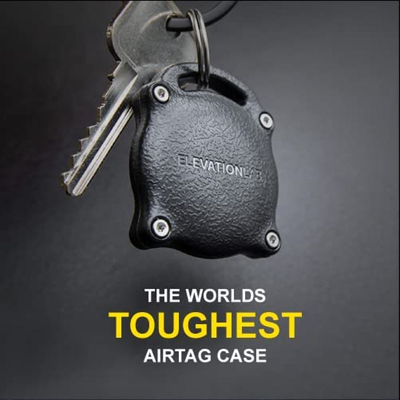 Tagvault™ Airtag Keychain (2 Pack) - the Original Waterproof Airtag Case | Indestructible, Ultra-Compact