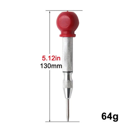 Automatic Center Punch Kerner Woodworking Metal Puncher Steel Hole Self Pin Mark Spring Loaded Dent Marker Hand Tool Carpenter