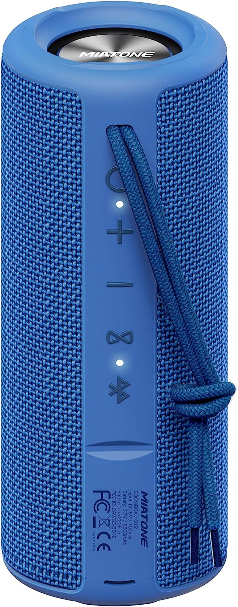 Outdoor Portable Bluetooth Speakers Wireless Speaker Waterproof - Blue