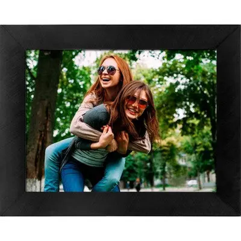 Open Box - 8" Wifi Digital Photo Frame Metal Black - Polaroid