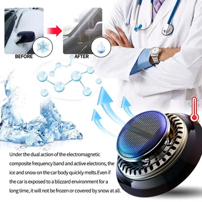 Portable Vehicle Microwave Deicing Instrument Solid Aromatherapy Car Diffusers for Auto Truck Antifreeze Snow Removal Instrument