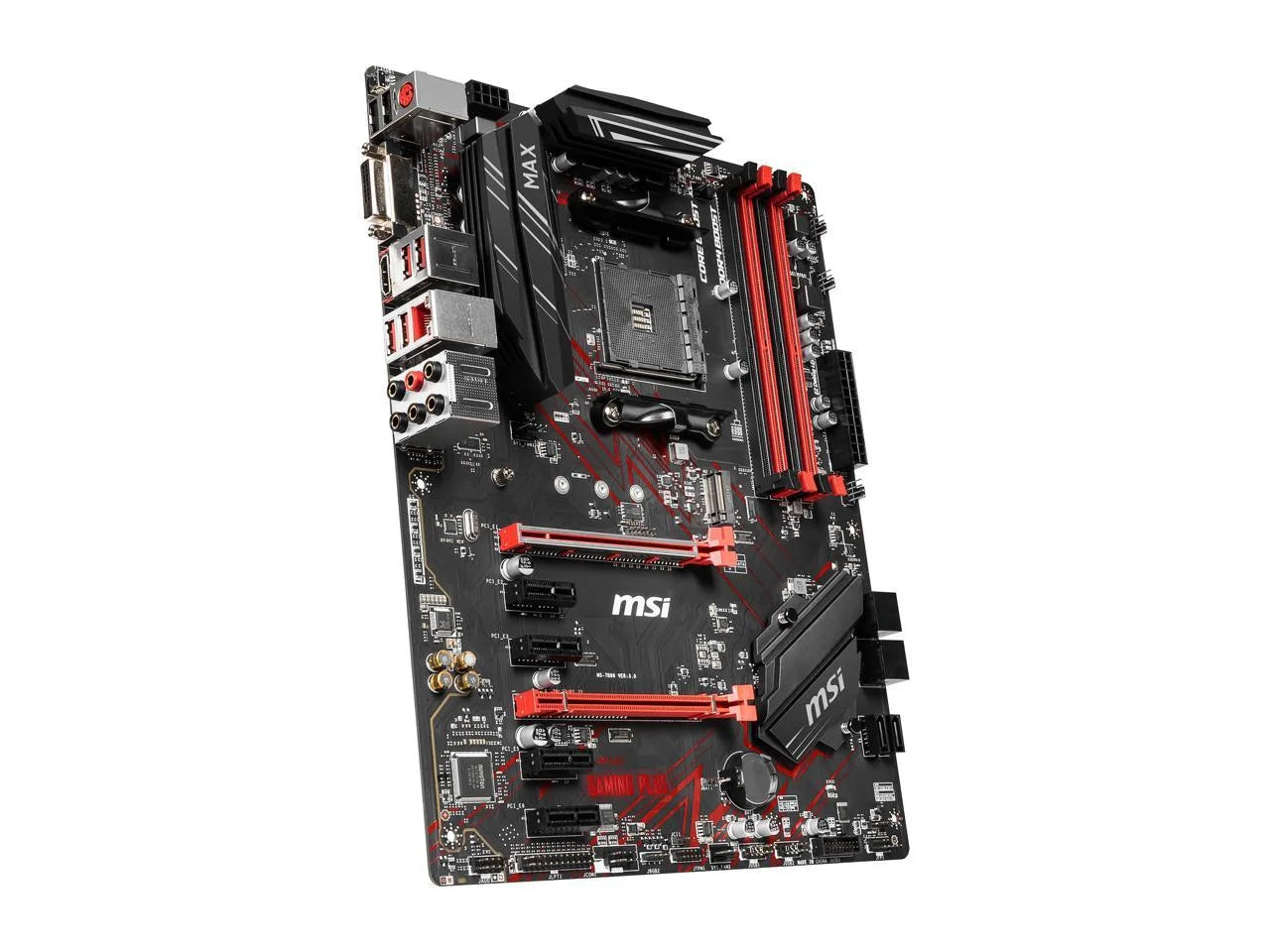 B450 GAMING plus MAX AM4 AMD B450 SATA 6Gb/S ATX AMD Motherboard