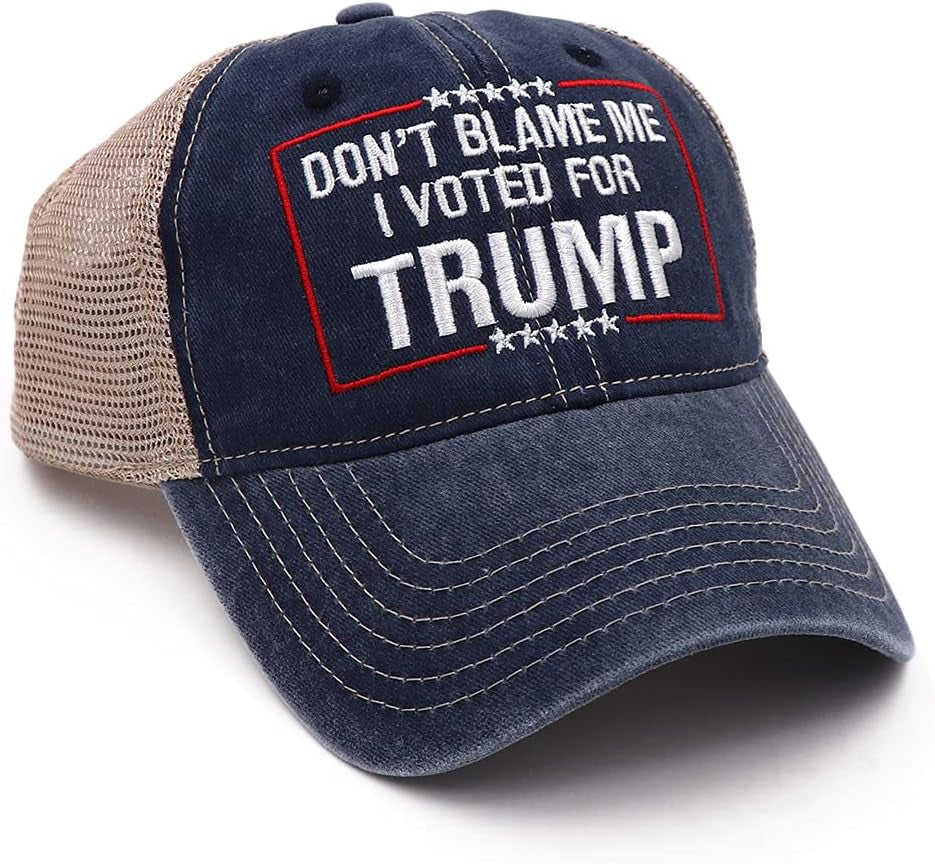 Trump 2024 Hat,Dont Blame Me I Voted for Trump Hat Donald Trump MAGA Adjustable Baseball Cap