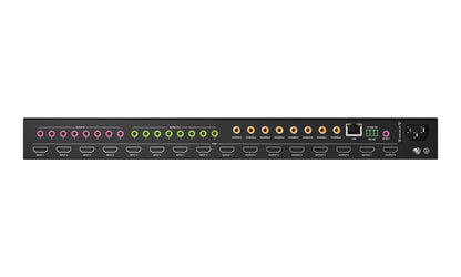 8X8 4K UHD Seamless HDMI Matrix Switcher/Video Wall Processor/Multiviewer with Scaler/Ir/Audio/Ip and RS-232