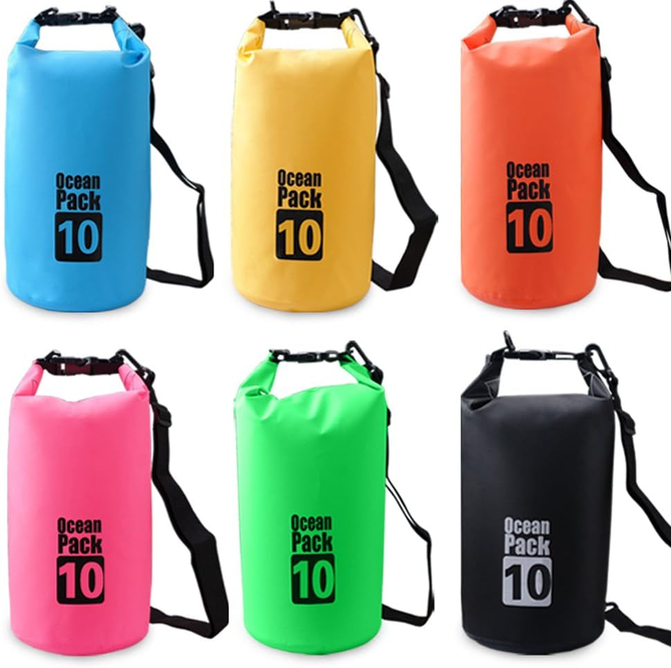 Dry Sack/Floating Waterproof Bag 2L/5L/10L/20L/30L for Boating, Kayaking, Hiking, Snowboarding, Camping, Rafting, Fishing and Backpacking